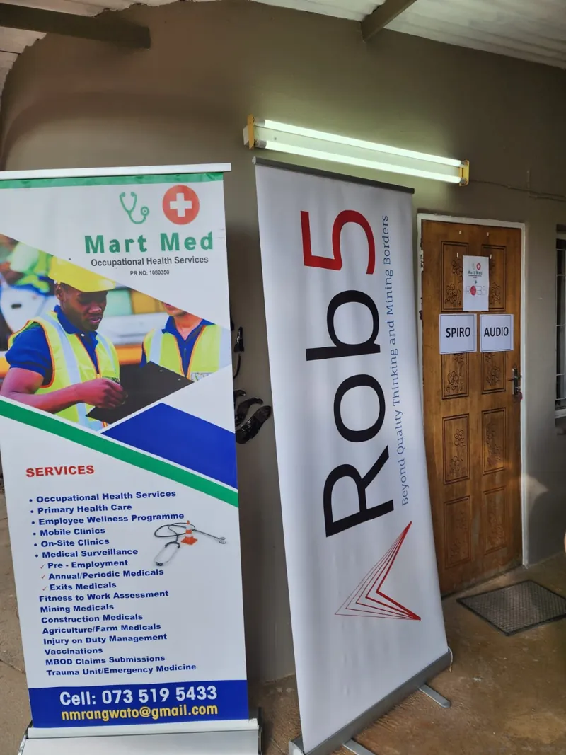 A Mart Med banner at the Rob5 site